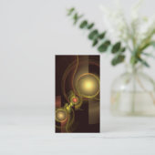 Intimate Connection Abstract Art Business Card (Standing Front)