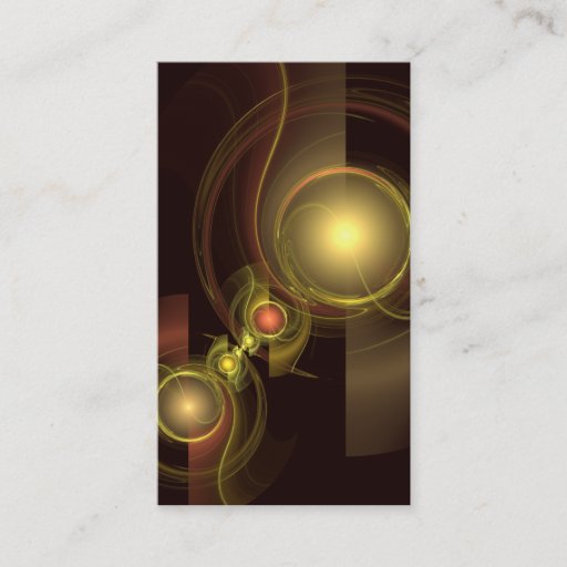 Customizable Intimate Connection Abstract Art Business Card
