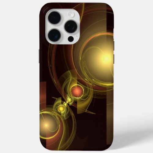 Intimate Connection Abstract Art iPhone 15 Pro Max Case