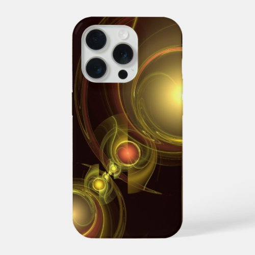 Intimate Connection Abstract Art iPhone 15 Pro Case