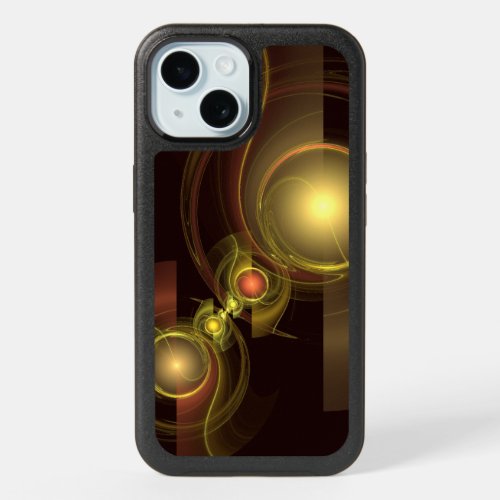 Intimate Connection Abstract Art iPhone 15 Case