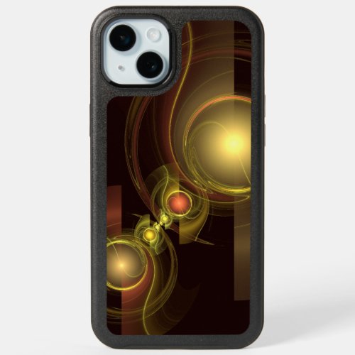 Intimate Connection Abstract Art iPhone 15 Plus Case