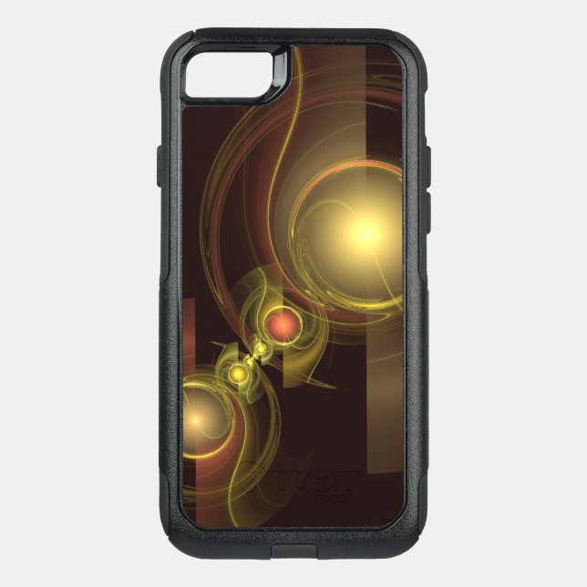 Intimate Connection Abstract Art Otterbox iPhone Case (Back)