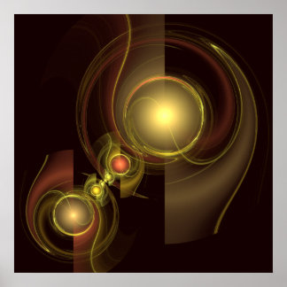 Intimate Connection Abstract Art Print