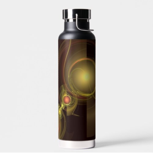 Intimate Connection Abstract Art Water Bottle