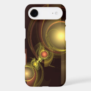 Intimate Connection Golden Energy Abstract Art iPhone 17 Air Case