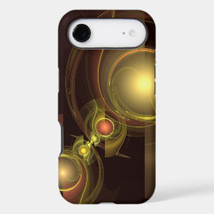 Intimate Connection Golden Energy Abstract Art iPhone 17 Air Case