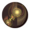 Intimate Connection Golden Energy Abstract Art