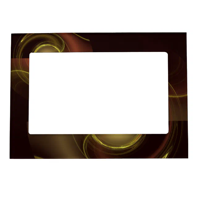 Abstract Intimate Connection Frame Intimate Connection Golden Energy Abstract Art Magnetic Photo Frame ...