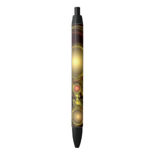 Intimate Connection Golden Energy Abstract Art Pen