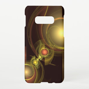 Intimate Connection Golden Energy Abstract Art Samsung Galaxy S10E Case