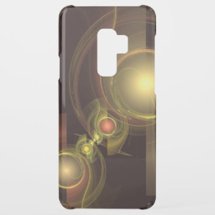 Intimate Connection Golden Energy Abstract Art Uncommon Samsung Galaxy S9 Plus Case