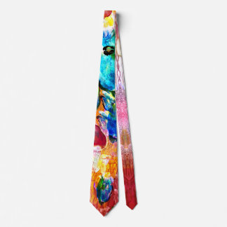 »INTIMATE EMBRACE OF THE CORAL REEF« NECK TIE