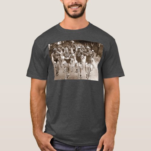 Intimate Portrait of the Tour De France 1920s  T_Shirt
