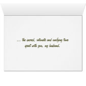 Intimate Tranquility Cards (Inside Horizontal (Bottom))