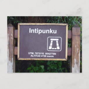 intipunku postcard