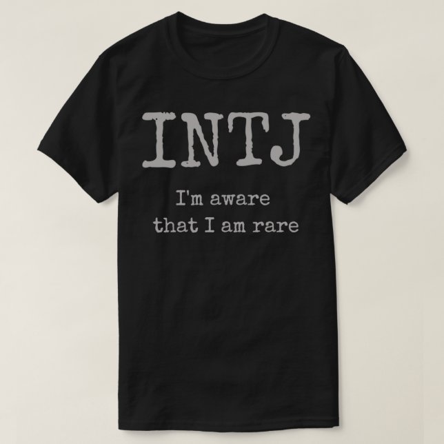 INTJ Personality T T-Shirt (Design Front)