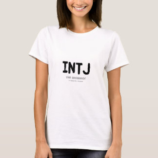 INTJ - Thoughtful Tactician (Black) T-Shirt
