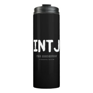 INTJ - Thoughtful Tactician (White) Thermal Tumbler