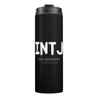 INTJ - Thoughtful Tactician (White) Thermal Tumbler