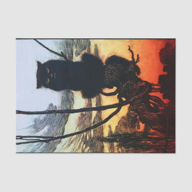 Into A Cat Tissue Paper (Front)