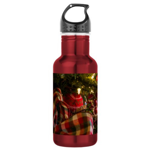 Into A Christmas Tree Water Bottle