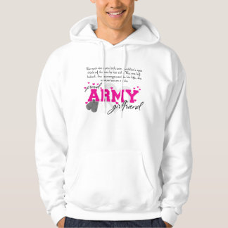 Into a Soldier's eyes - Proud Army Girlfriend Hoodie