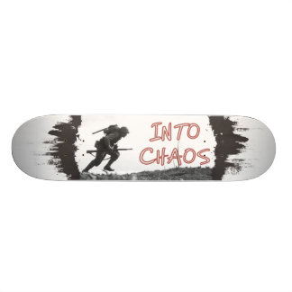 Into Chaos - Paul Ison Skateboard Deck