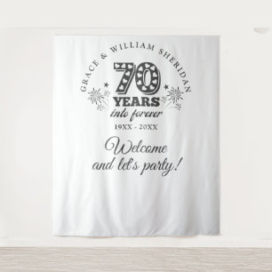 Into Forever 70th Anniversary Photo Backdrop