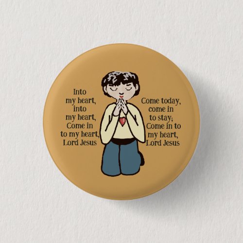 Into my heart Lord Jesus Bookmark Button