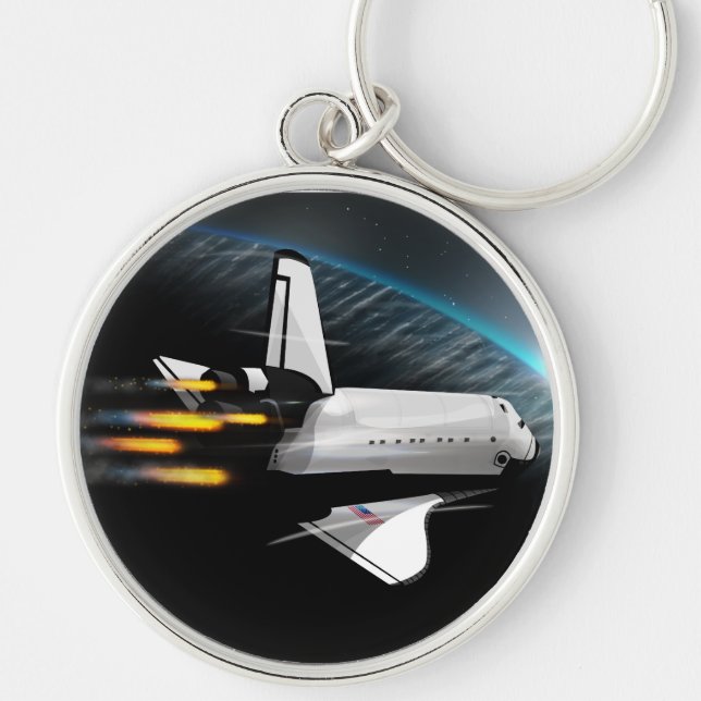 Into Orbit Keychain (Front)