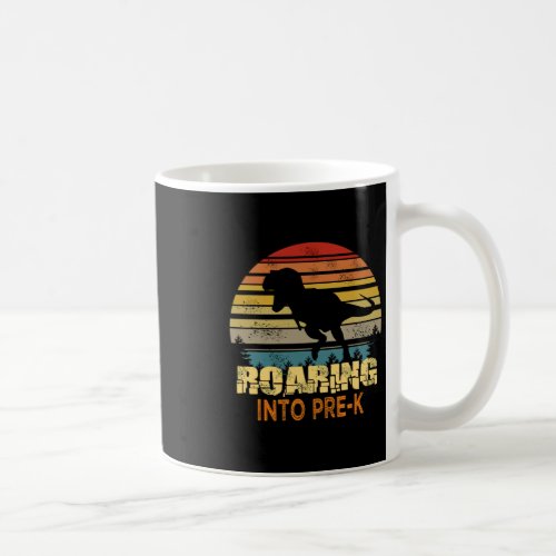 Into Pre_k Dinosaur Back To School First Day Boys  Coffee Mug