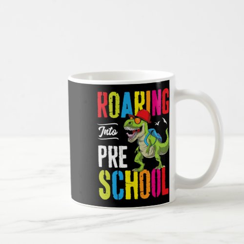 Into Preschool Dinosaur Teacher Pre K Back To Scho Coffee Mug