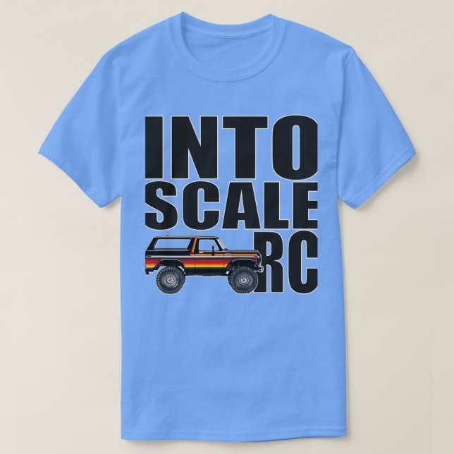 Into scale rc an offroad rock crawler crawling Cla T-Shirt (Design Front)