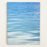 Into the Blue Planner<br><div class="desc">Sunlight glistens on the shimmering blues of calm and refreshing water, ready to dive into and enjoy or admire and refresh your mind so you're ready to dive into your planner!</div>