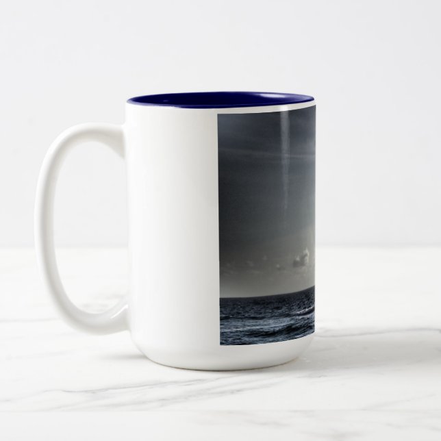 Into The Blue Two-Tone Coffee Mug (Left)