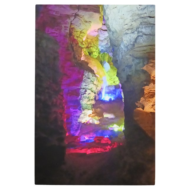 Into The Caves Metal Wall Art (Front)