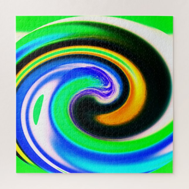 Into the cosmos art jigsaw puzzle (Vertical)
