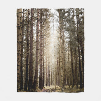 INTO THE FOREST FLEECE BLANKET