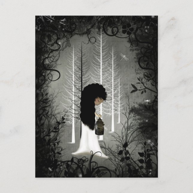 Into the Forest of Light Postcard (Front)