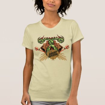 "into The Great Beyond" Barf & Belch Tribal Icon T-shirt by howtotrainyourdragon at Zazzle