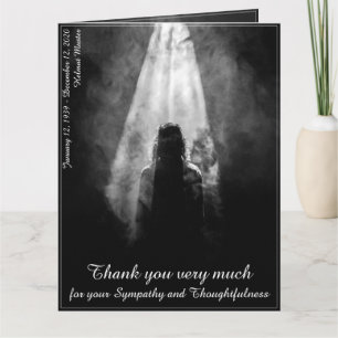 Into the Light - Goodbye My Dear Thank You Card