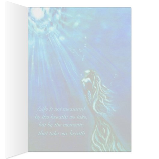 Into The Light Mermaid Card (Inside (Right))