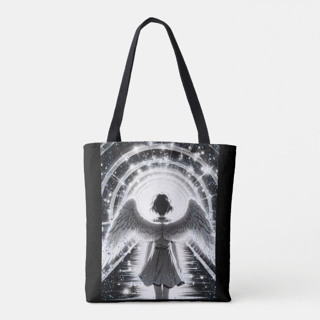 INTO THE LIGHT TOTE BAG (Back)
