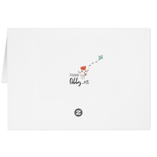 Into the Moonlight Card 5 x 7 (Back Horizontal)