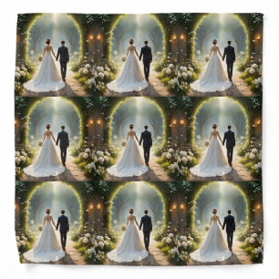 Into the Mystic: Newlyweds' Journey Bandana