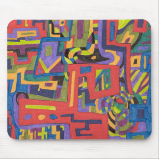 "Into The Net" Abstract Mousepad