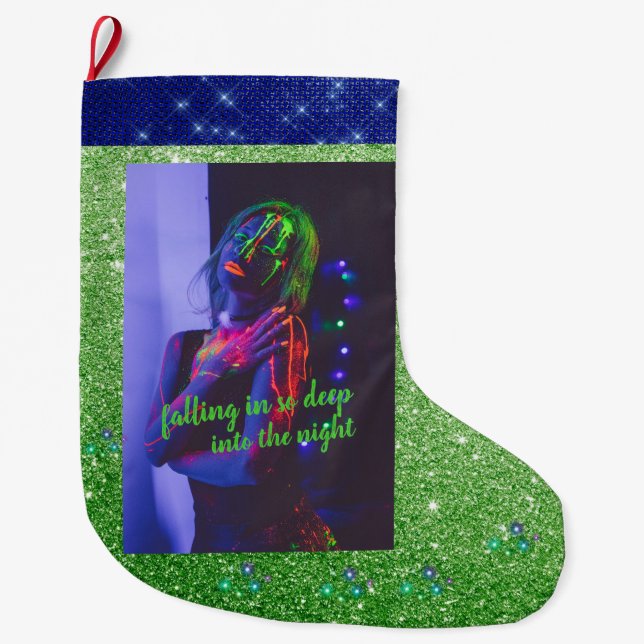 Into the Night Christmas Stocking (Front)