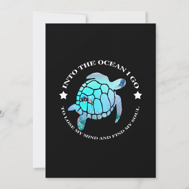 Into The Ocean I Go To Lose My Mind & Find My Soul (Front)