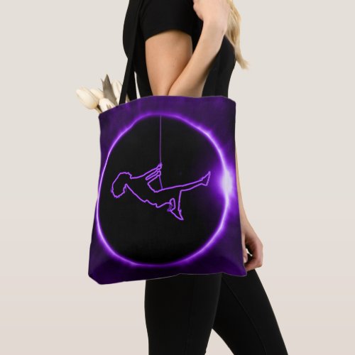 into the purple sun _  tote bag